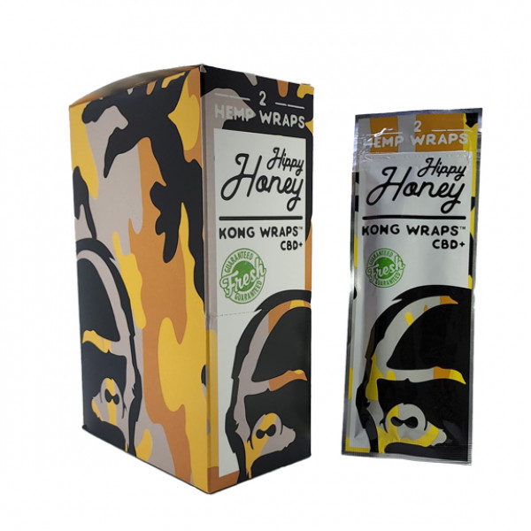 Rolling Papers "Kong Wraps" Hippy Honey Hemp Wraps