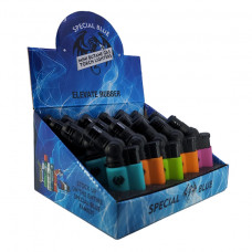 Special Blue Elevate Mini Rubber Lighter 12-Pcs/Box