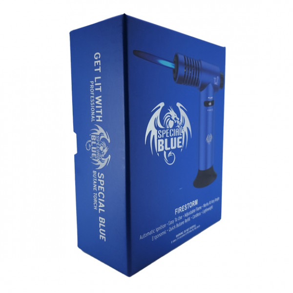 Special Blue FIRESTORM Torch Lighter- Blue