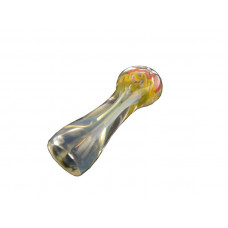 Pipe Glass 3" Chillum In Assorted Styles and Rasta