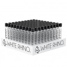 White Rhino Rubber cap chillums 100 in box