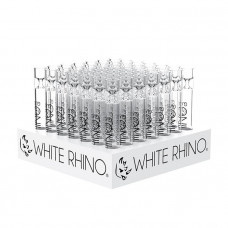 White Rhino Fat tall chillums 49 in box
