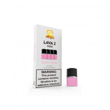 Lava 2  cotton candy  4 pack
