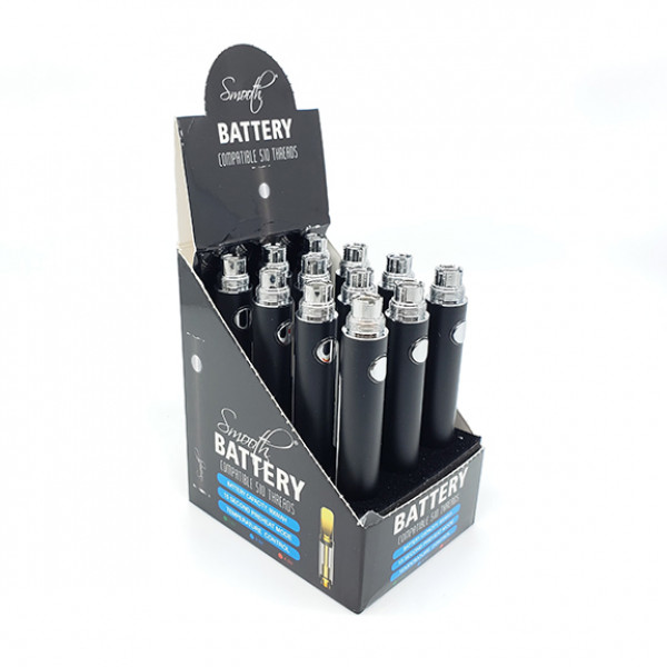 Smooth Battery 900mah black display (per box)