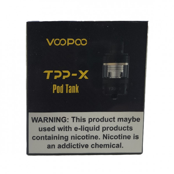 Voopoo TPP-X Pod Tank- Black