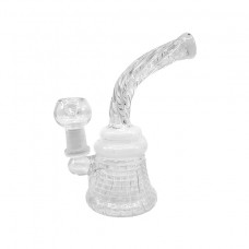 Waterpipe GOG 6in bent twisted mouth pc