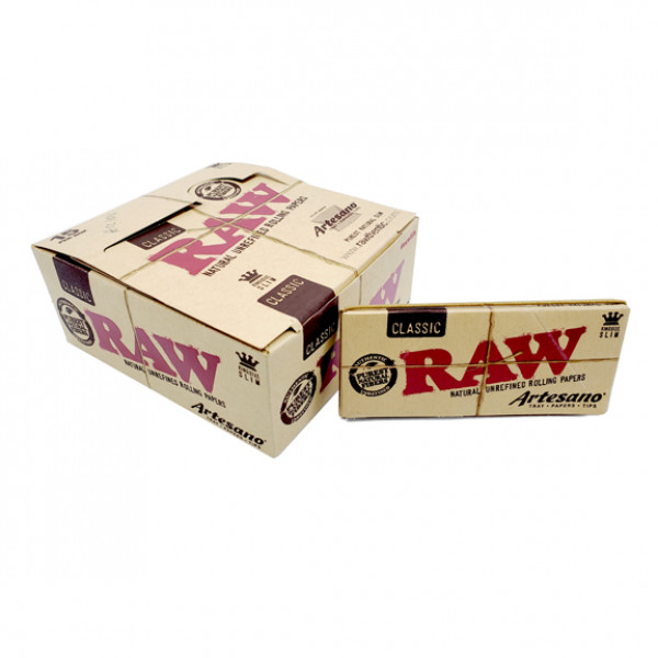 Rolling Papers Raw Artesano King Size15pc/box