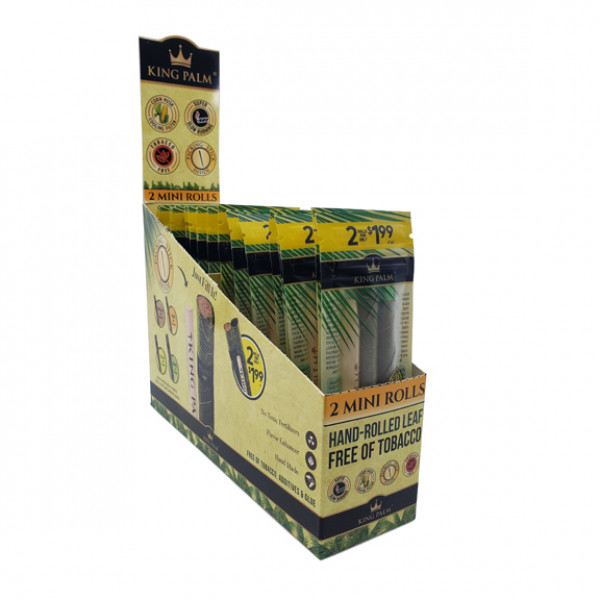 Rolling Papers King Plam Mini Size 2pk 20ct