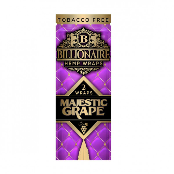 Billion Hemp wrap majestic grape 