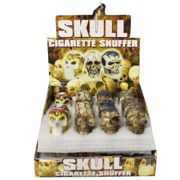 Cigarette Snuffers Skull