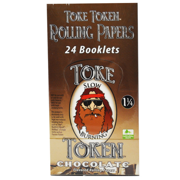 Rolling Papers Toke Token Chocolate Flavor 1 1/4