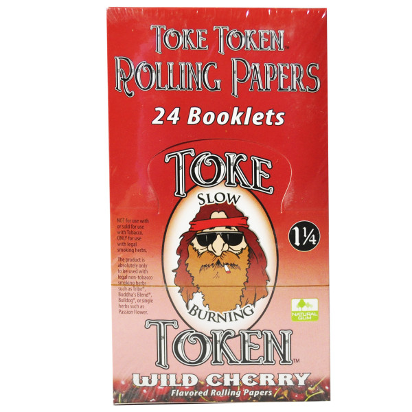 Rolling Paper Toke Token  Cherry.