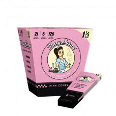 Blazy Susan Pink Paper Cones 21pack/Box 6cones/Pack