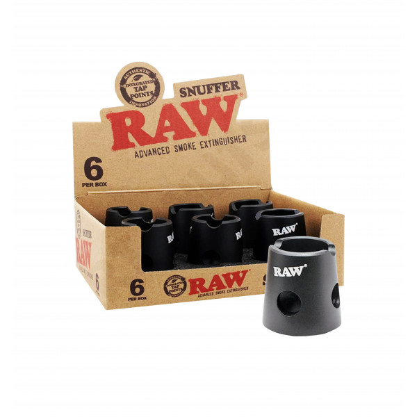 RAW Magnetic Aluminium Snuffer 6 Pcs/Box