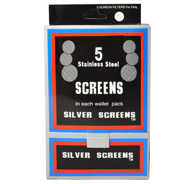 Screen Filters Stainless Steel 5pc