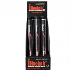 E-Iron Hookah Disposable 600 Puffs Asst Flavors 12/Box