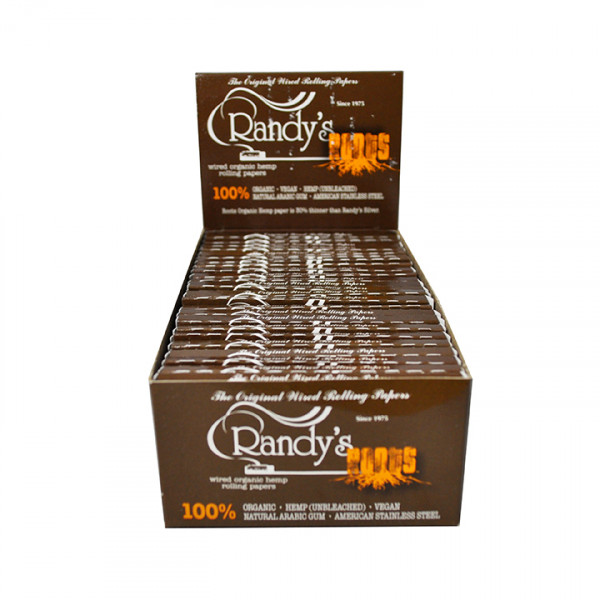 Cigarette Rolling Randy's Roots Papers 77mm  25/Box