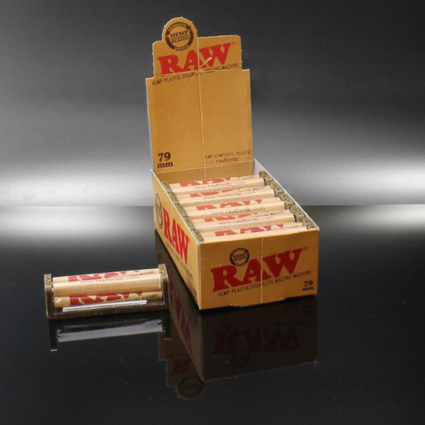 Cigarette Rolling Machine Raw 79mm Eco Plastic 12pack