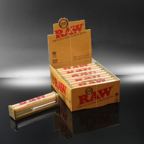 Cigarette Rolling Machine Raw 110mm Eco Plastic 12pack