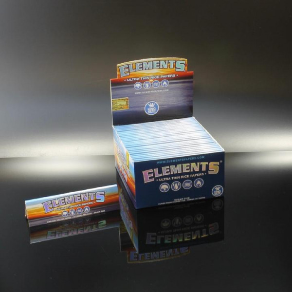 Rolling Papers Elements Ultra Thin Rice King Size 50pk