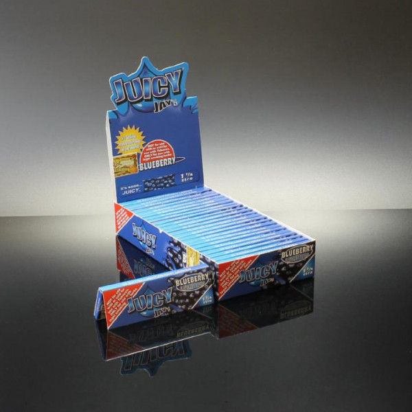 Rolling Papers Juicy Jay's 1 1/4 BlueBerry  24/box