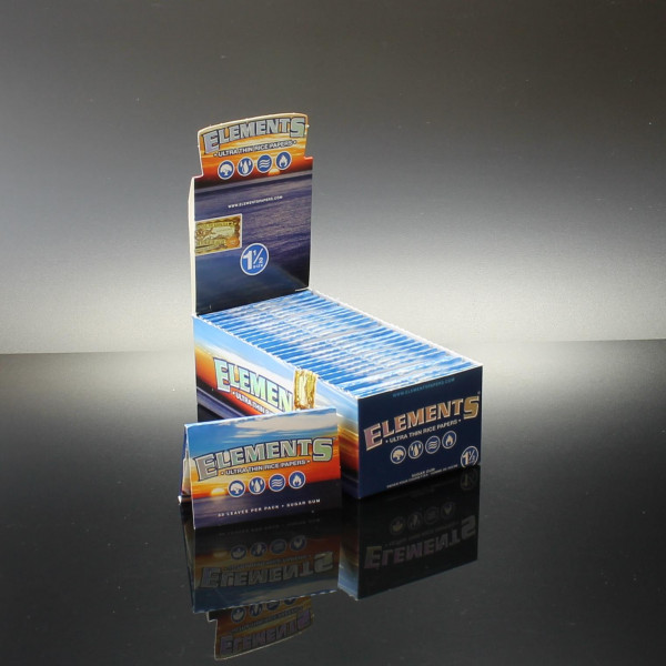 Rolling Papers Elements 1 1/2 Ultra Thin Rice 25/box