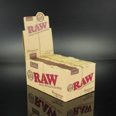 Rolling Papers Connoisseur Raw Classic 1 1/4 w/Tips