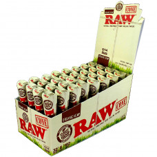Rolling Papers Raw Organic Cone 1 1/4 Unrefined Pre Roll