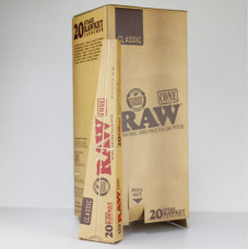 Rolling Papers Raw Pre- Rolled Cones 20 stage Rawket Luncher