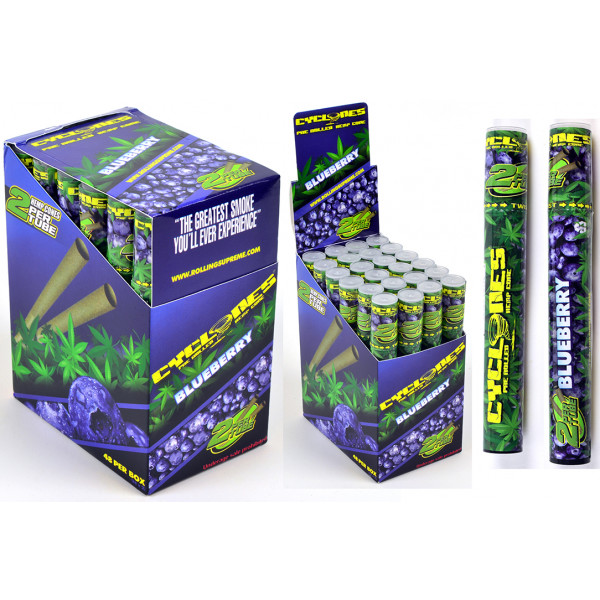 Rolling Papers Juicy Hemp Wraps "Blueberry"
