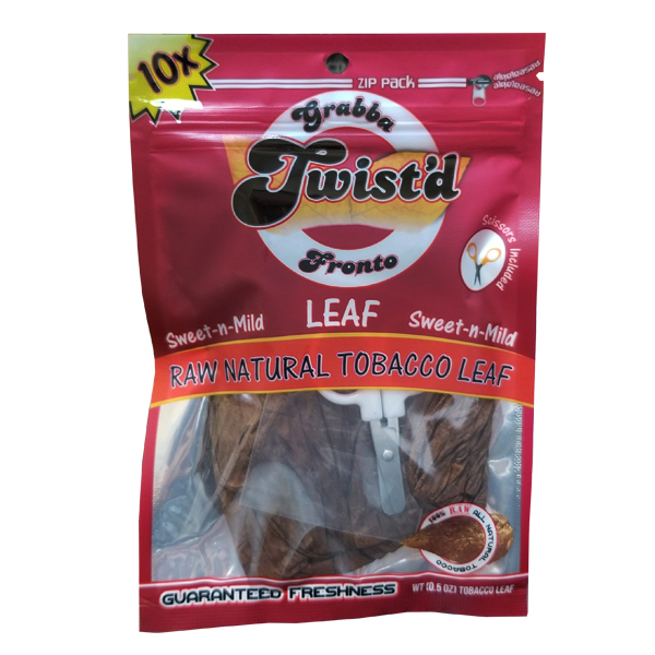 Rolling Papers Twisted Fronto Sweet N Mild Leaf 10pc/Box