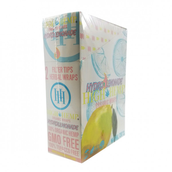 Rolling Papers High Hemp Organic Wraps Hydro Lemonade