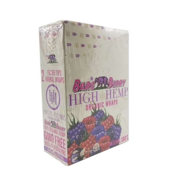 Rolling Papers High Hemp Organic Wraps Berry