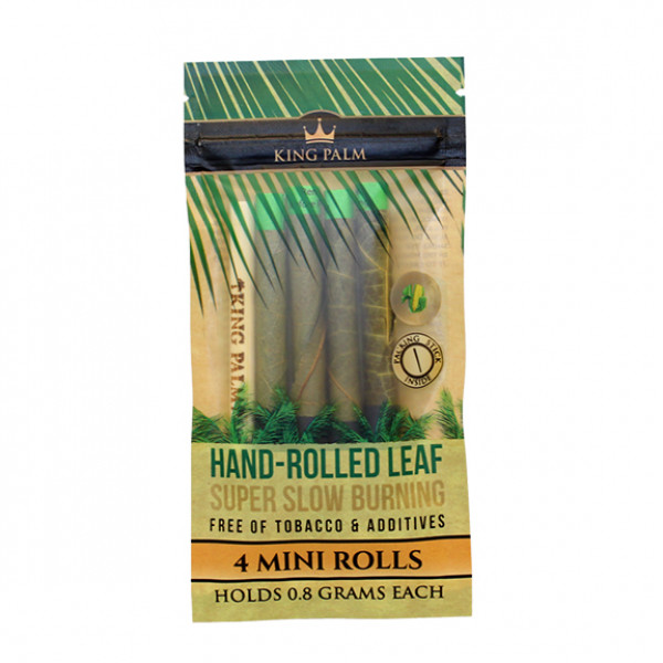 Rolling Papers King Palm Mini Rolls 4/pk 24pc