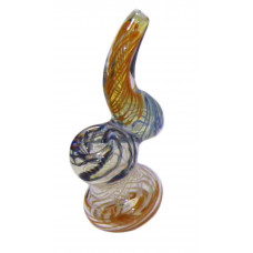 Bubbler Glass Inside Out In Assorted Designs & Color Combos