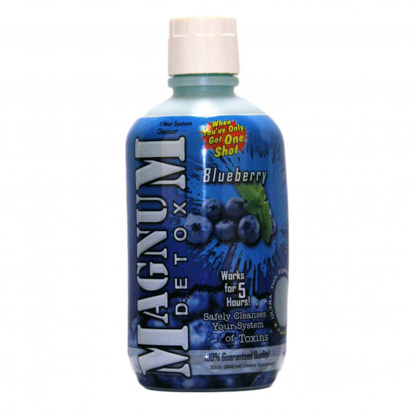 Magnum Detox 32oz Bottle In Blueberry Flavor