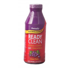 Detoxify Ready Clean 16oz Bottle Grape Flavor