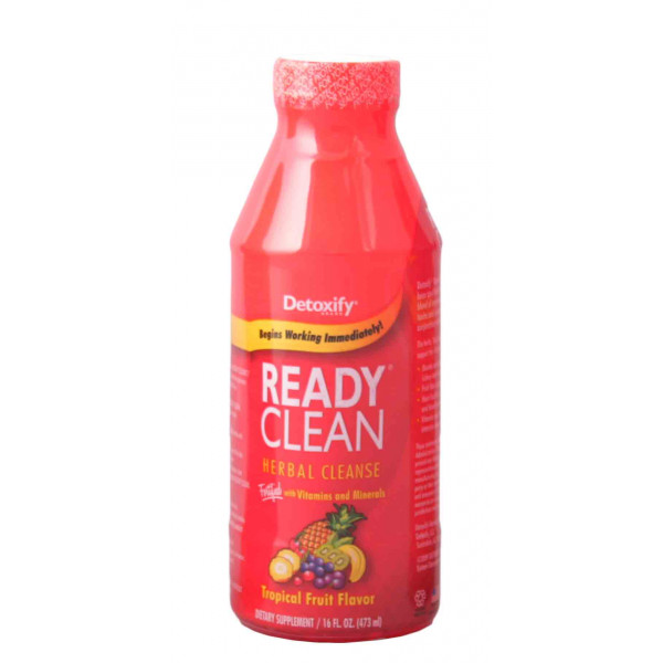 Detoxify Ready Clean 16oz Bottle Topical Fruit Flavor