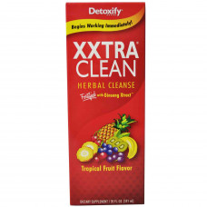 Detoxify Xxtra Clean 20oz Bottle Tropical Fruit Flavor