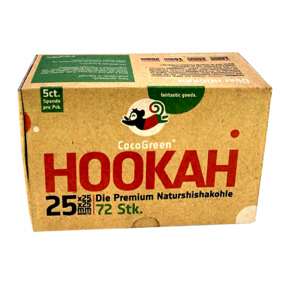 Hookah Charcoal Coco Green 15kg