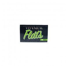 Hookah Titanium Charcoal Flats 16pc/Box