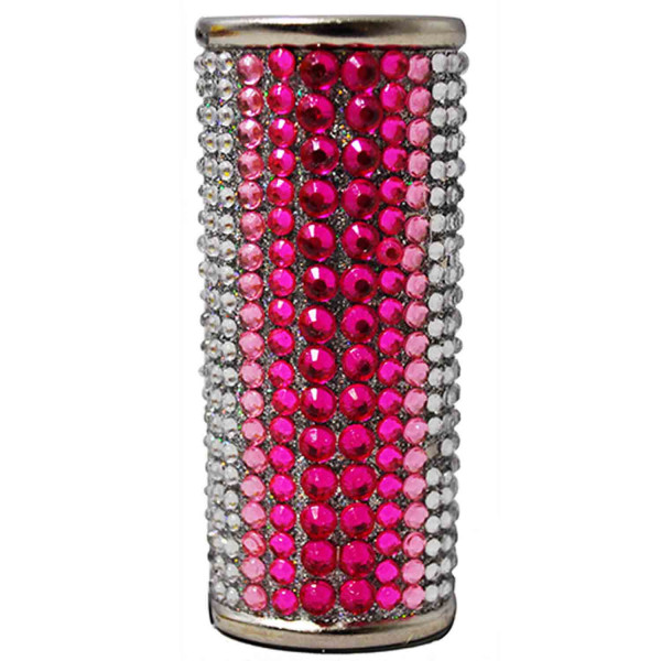 Lighter Case Large Bic Diamonds Pink Mix