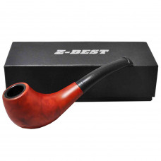 Wooden Pipe W/Pouch 711