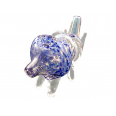 Pipe Glass Elephant In Assorted Colors