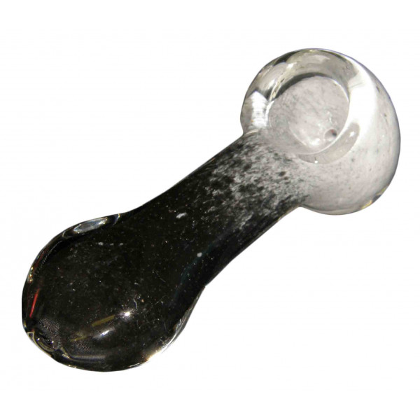 Pipe Glass 3" Frit Spoon Style In Assorted 2 Tone Colors