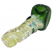 Pipe Glass 4" Inside Out  In Assorted Colors
