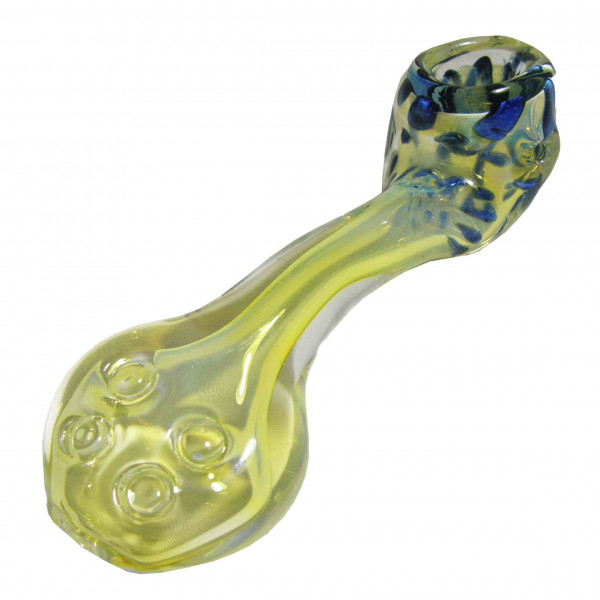 Pipe Glass 5" Inside Out W/Eyes In Assorted Design & Colors