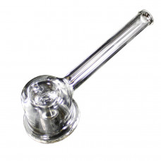 Pipe Glass Concentrate Clear Hamer 4"