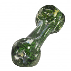 Pipe Glass  4"  Marble I/O Assorted Color
