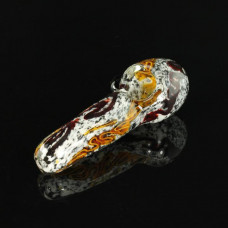 Pipe Glass 4"  Twisted Tube Design w/1 Knob